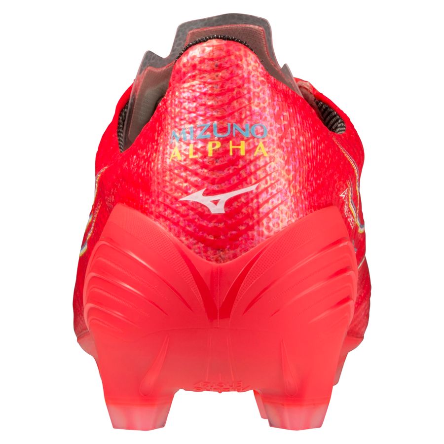 Red Men Mizuno Alpha Football Boots | 1569-XVFRB