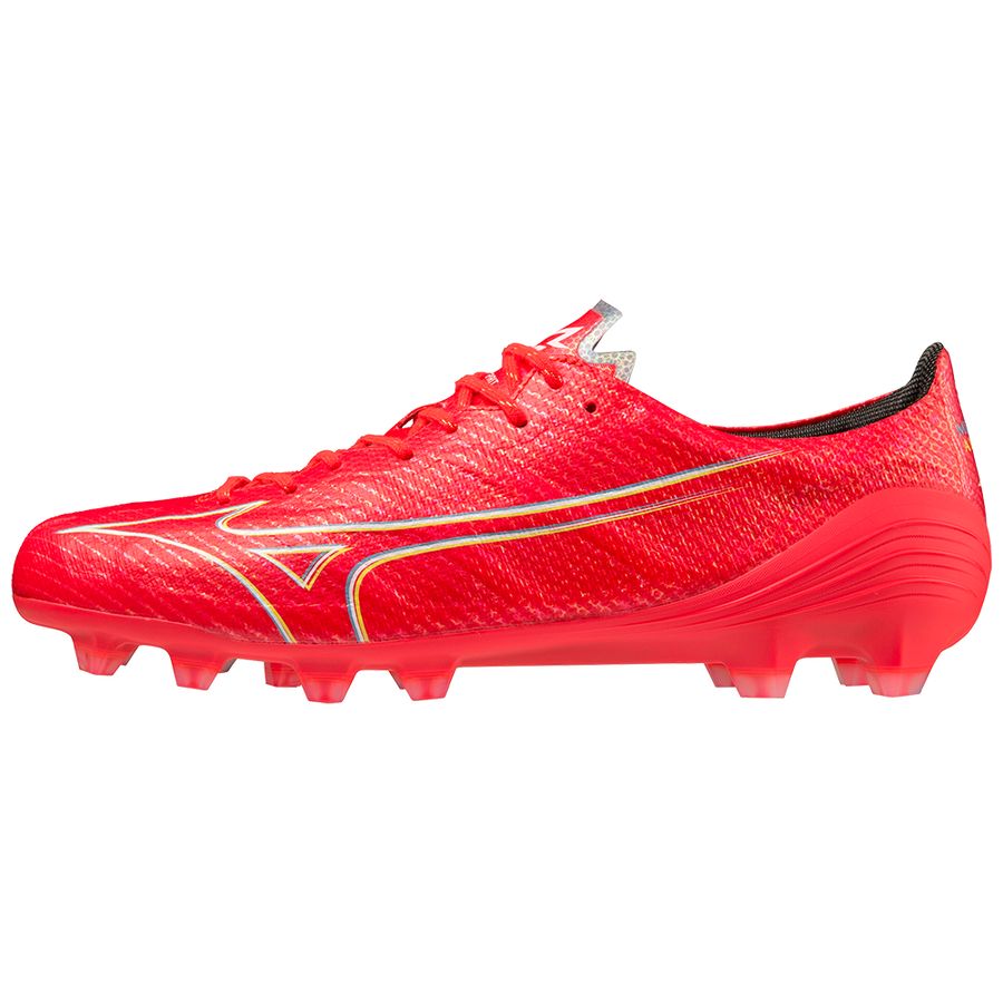 Red Men Mizuno Alpha Football Boots | 1569-XVFRB