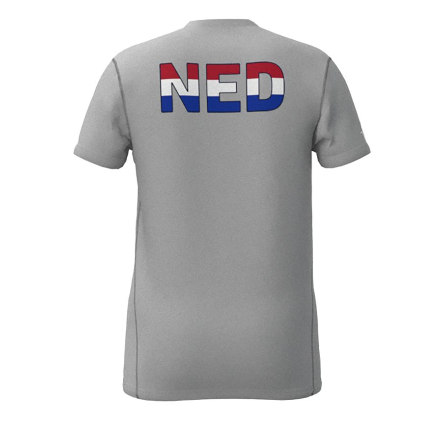 Red Men Mizuno Nevobo Nederland T Shirts | 9306-THKNM