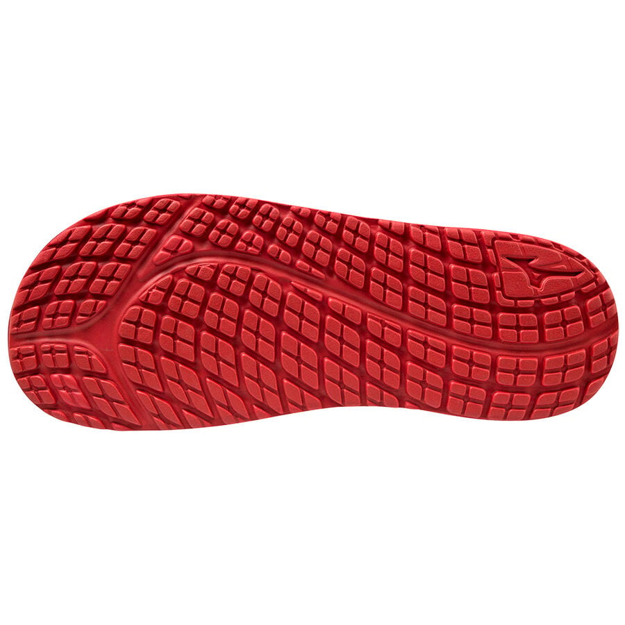 Red Men Mizuno Relax Slides | 4689-JYBXM