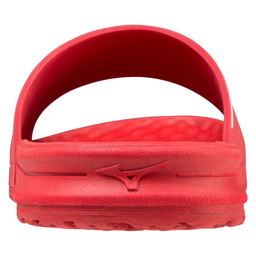 Red Men Mizuno Relax Slides | 4689-JYBXM