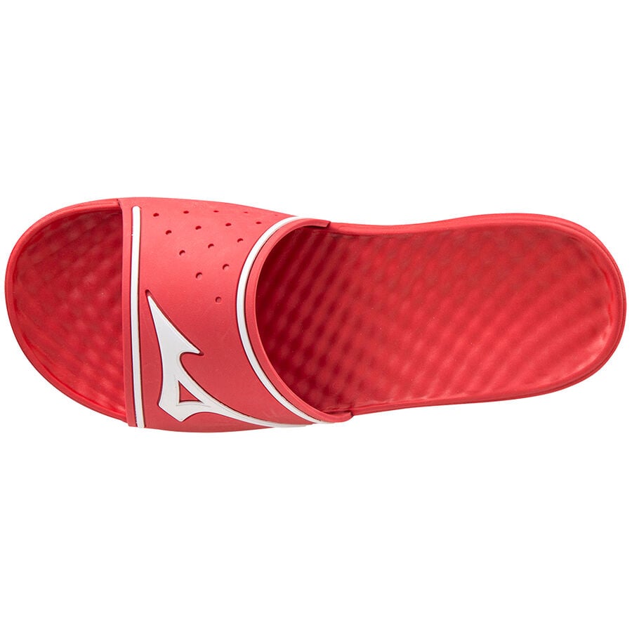 Red Men Mizuno Relax Slides | 4689-JYBXM