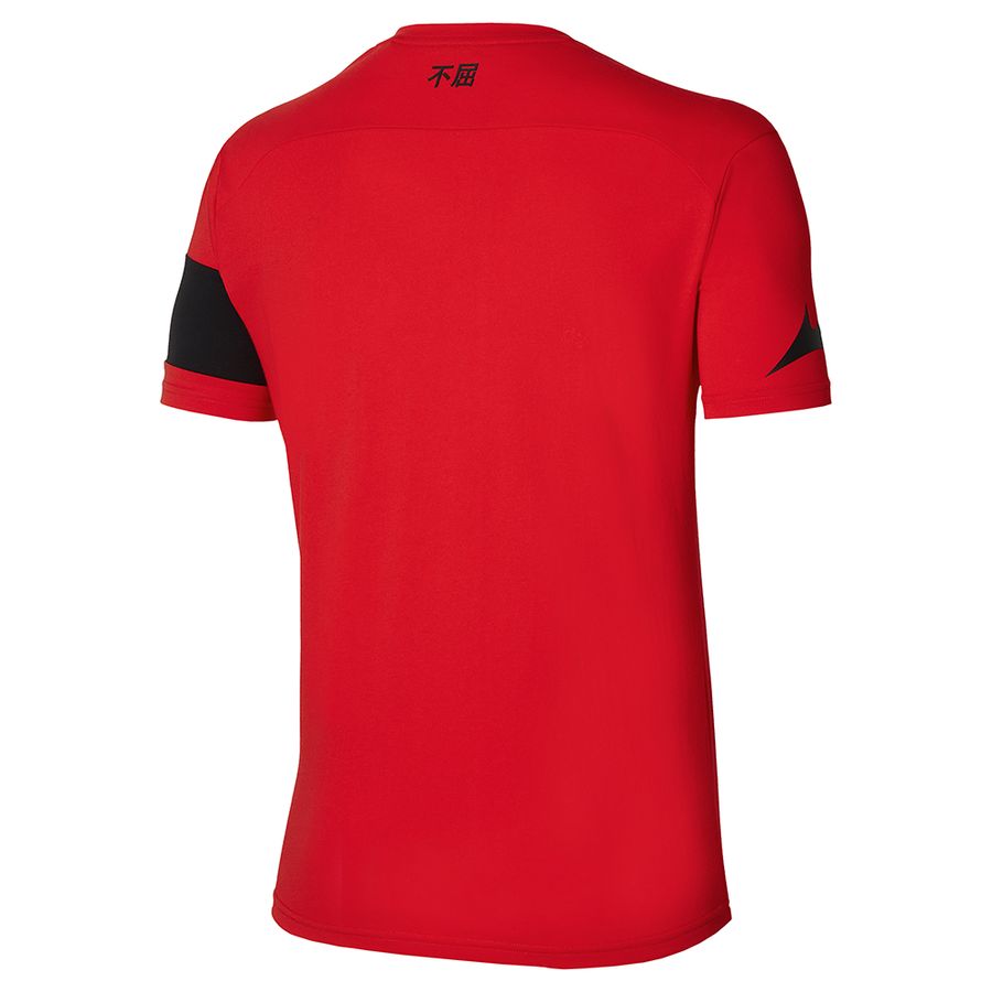 Red Men Mizuno Sergio Ramos Casual T Shirts | 8649-ICSXM