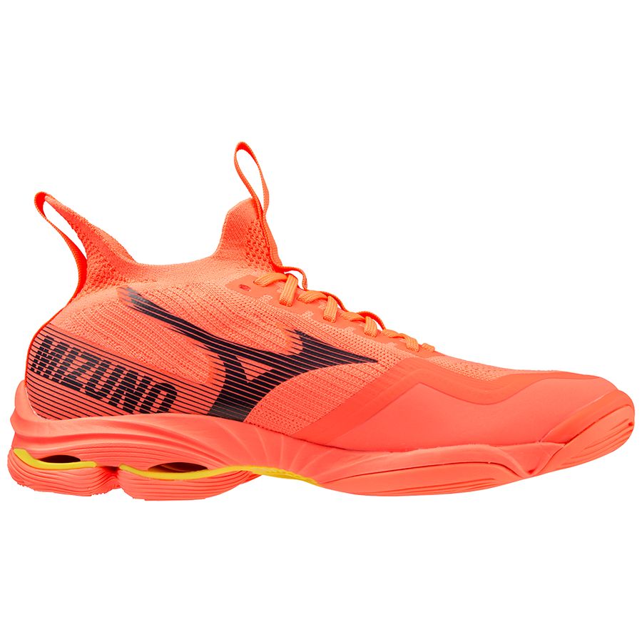 Red Women Mizuno Wave Lightning Neo2 Volleyball Shoes | 7082-FRAZH