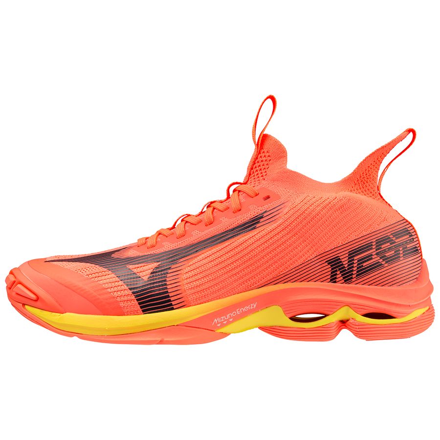 Red Women Mizuno Wave Lightning Neo2 Volleyball Shoes | 7082-FRAZH