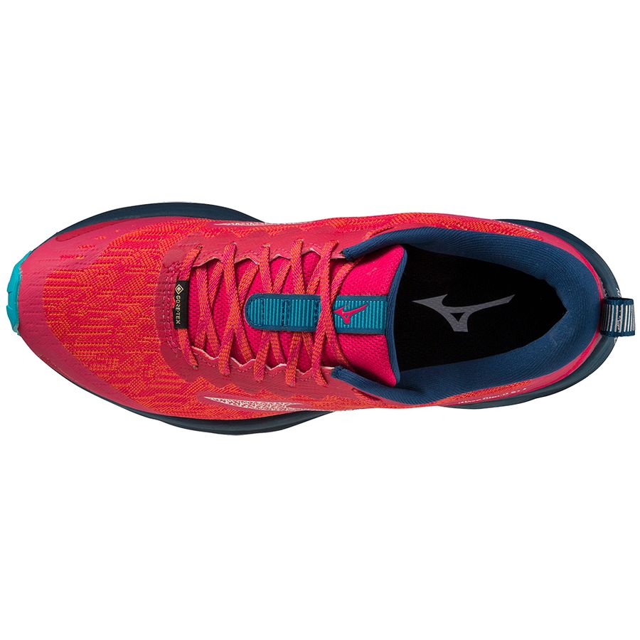 Red Women Mizuno Wave Rider Gtx Running Shoes | 7169-FLVQN