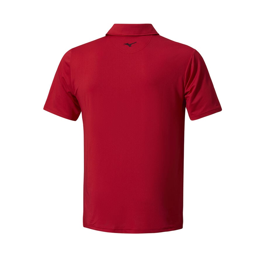 Stripes / Red Men Mizuno Qd Elite Stripe Polo Shirts | 1895-FVEGH