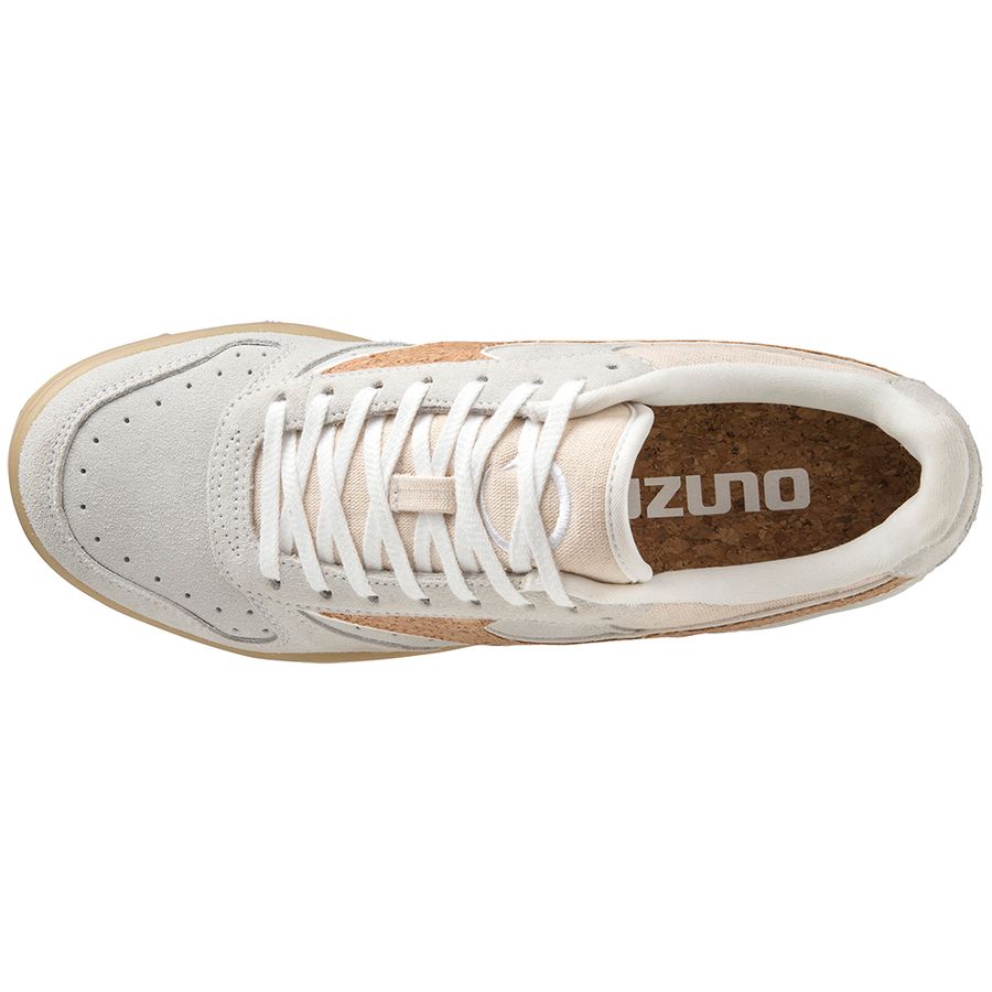 White Men Mizuno City Wind Undyed Sneakers | 6275-CYMBU