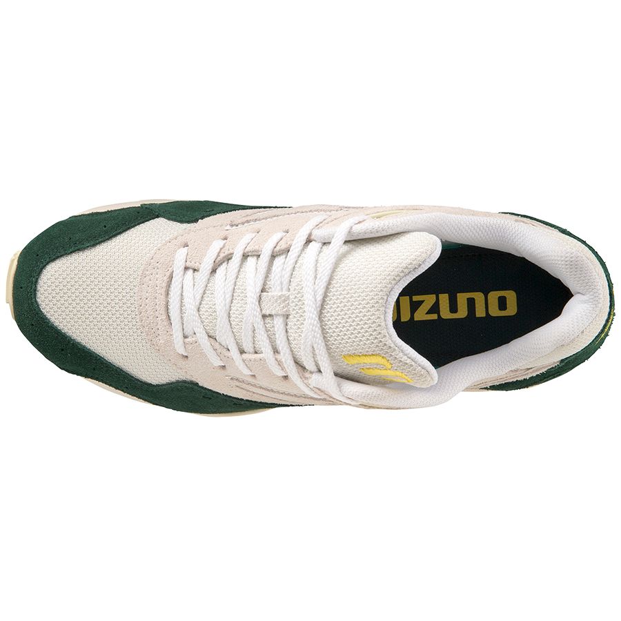 White Men Mizuno Contender Sneakers | 8749-RSELT