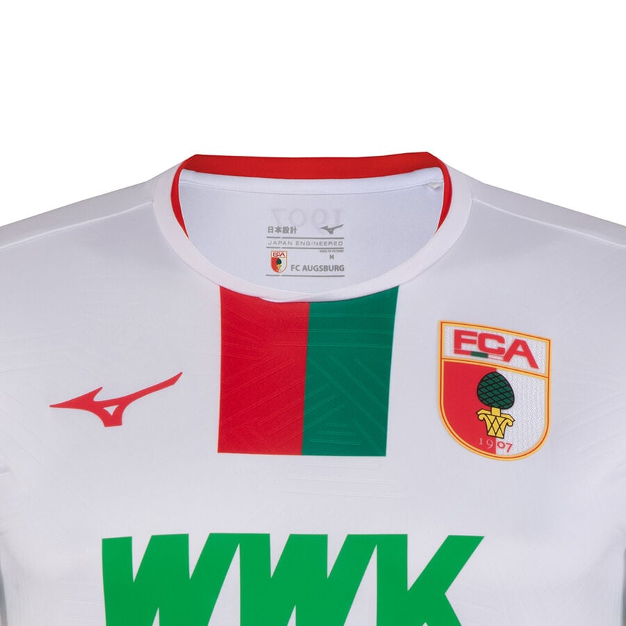 White Men Mizuno Home Jersey Augsburg Tops | 3271-GWYUF