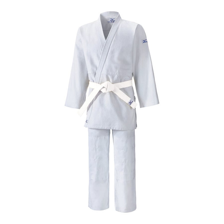 White Men Mizuno Kodomo Belt Adult Judogis | 3189-FCQWA