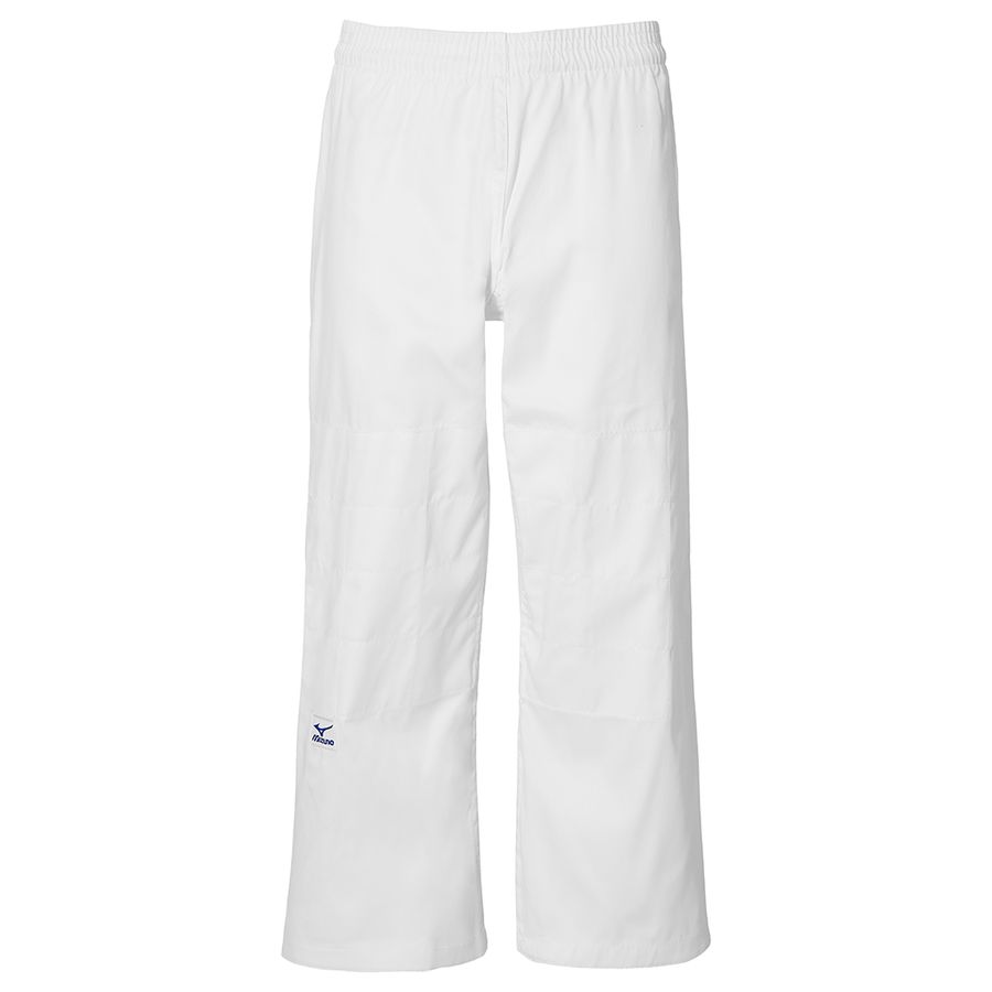 White Men Mizuno Kodomo Plus Belt Set Judogis | 0312-JMEUG