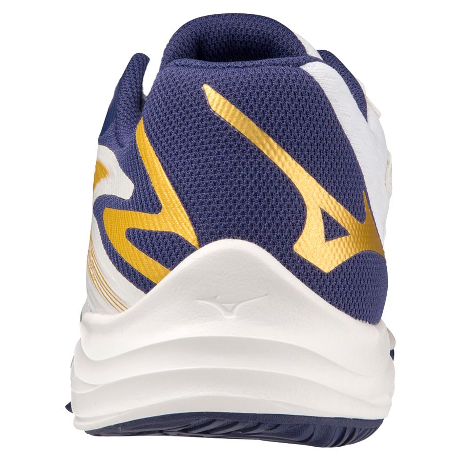 White Men Mizuno Lightning Star Z7 Jr Volleyball Shoes | 9382-ENBMZ