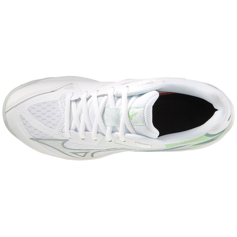 White Men Mizuno Lightning Star Z7 Jr Volleyball Shoes | 1402-FJQTP