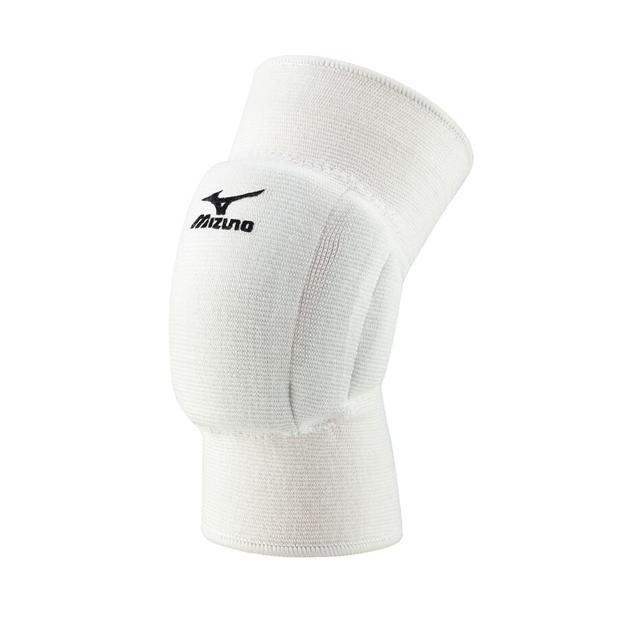 White Men Mizuno Team Kneepads | 4256-MPBFX