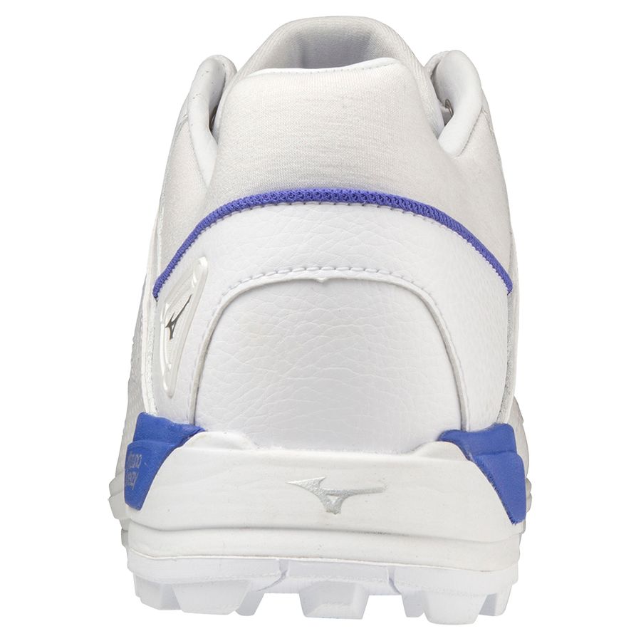 White Men Mizuno Wave Hazard Pro Golf Shoes | 1296-RULZX