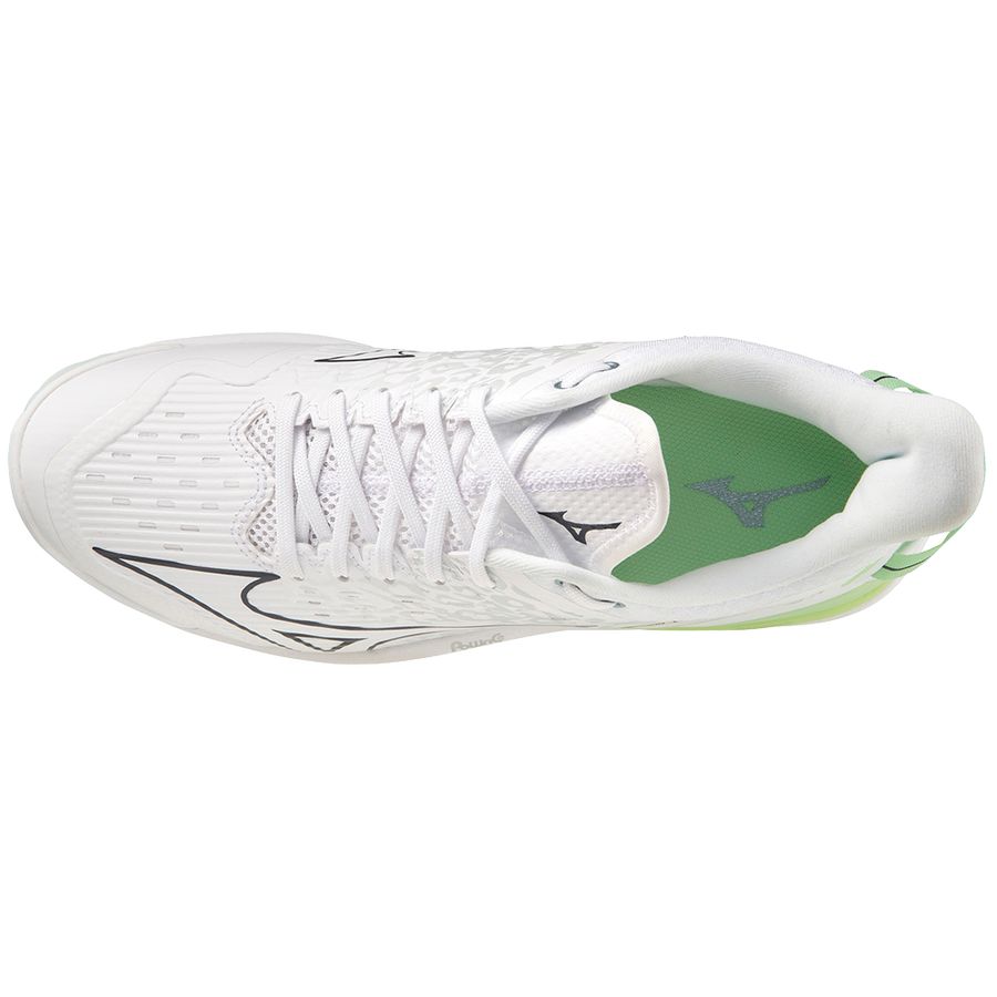 White Men Mizuno Wave Leopardus Hockey Shoes | 7239-IVQBP