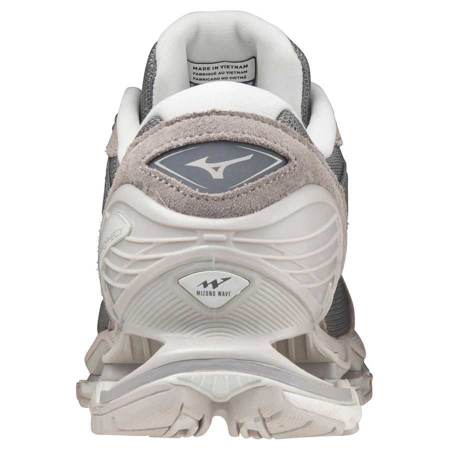 White Men Mizuno Wave Prophecy Ls Sneakers | 6124-QKOIW