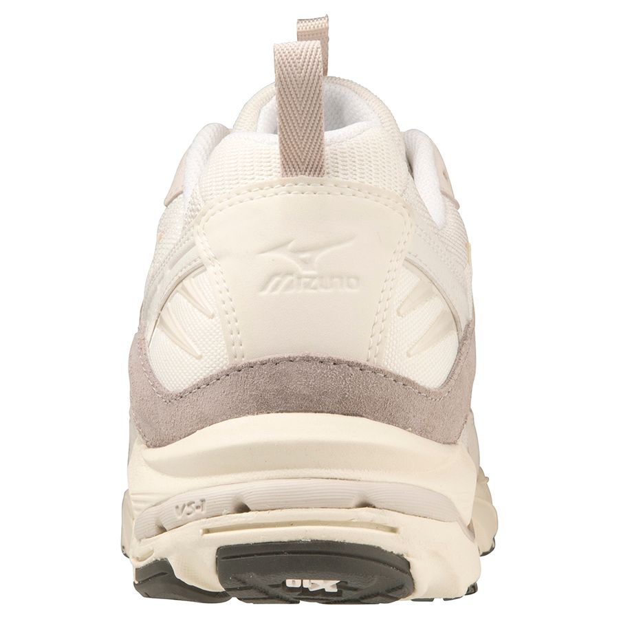 White Men Mizuno Wave Rider 10 Premium Sneakers | 2738-TBVRO