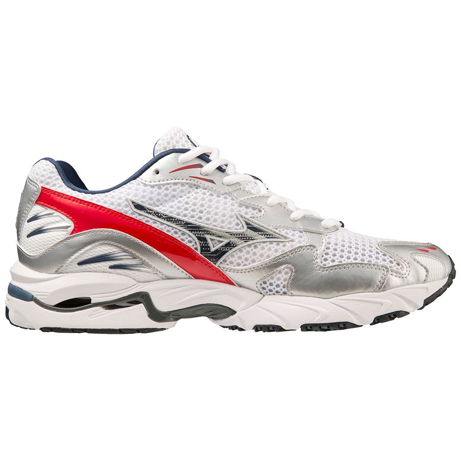 White Men Mizuno Wave Rider 10 Sneakers | 2741-HJMOT