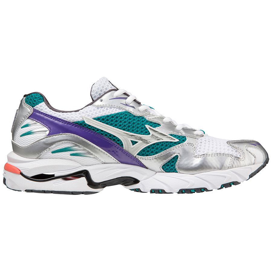 White Men Mizuno Wave Rider 10 Sneakers | 0839-NJUQI