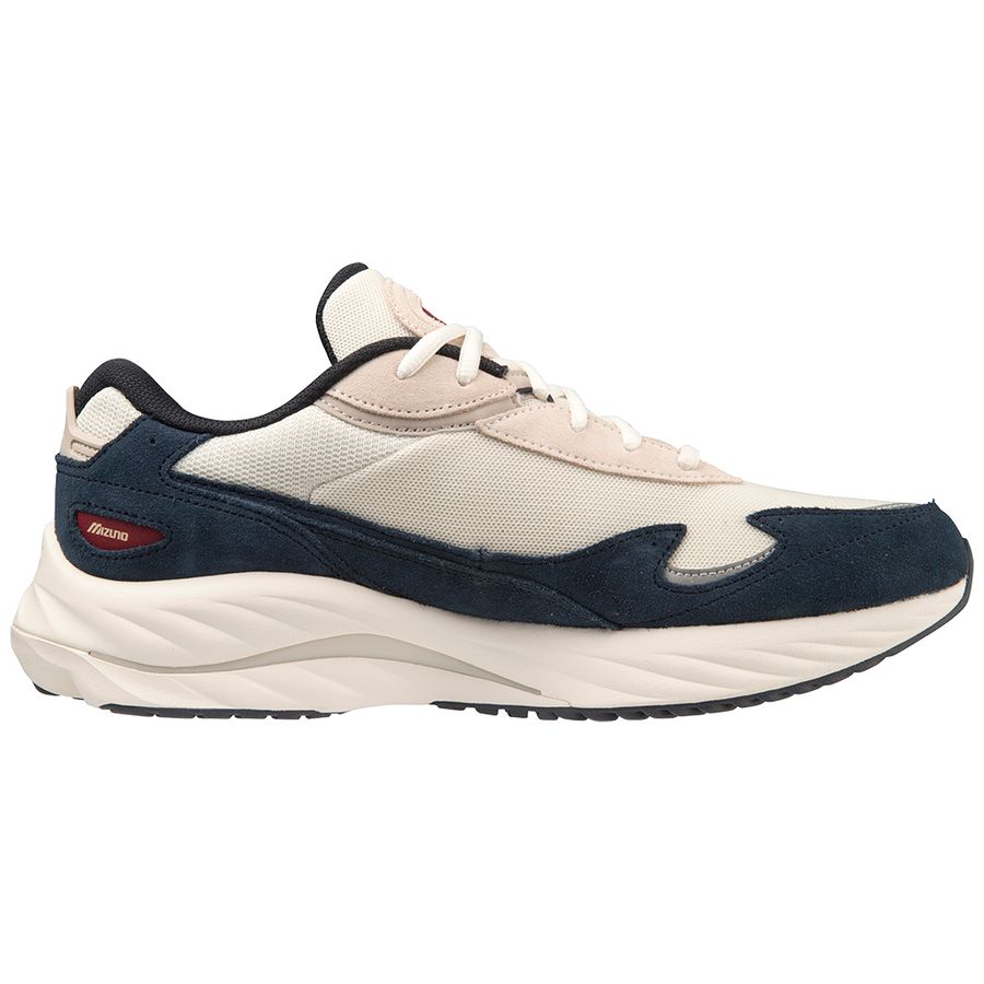 White Men Mizuno Wave Rider Sneakers | 5407-YZRNJ