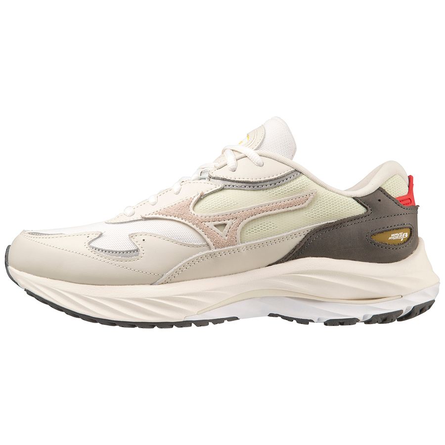 White Men Mizuno Wave Rider Sneakers | 7461-OQVRH