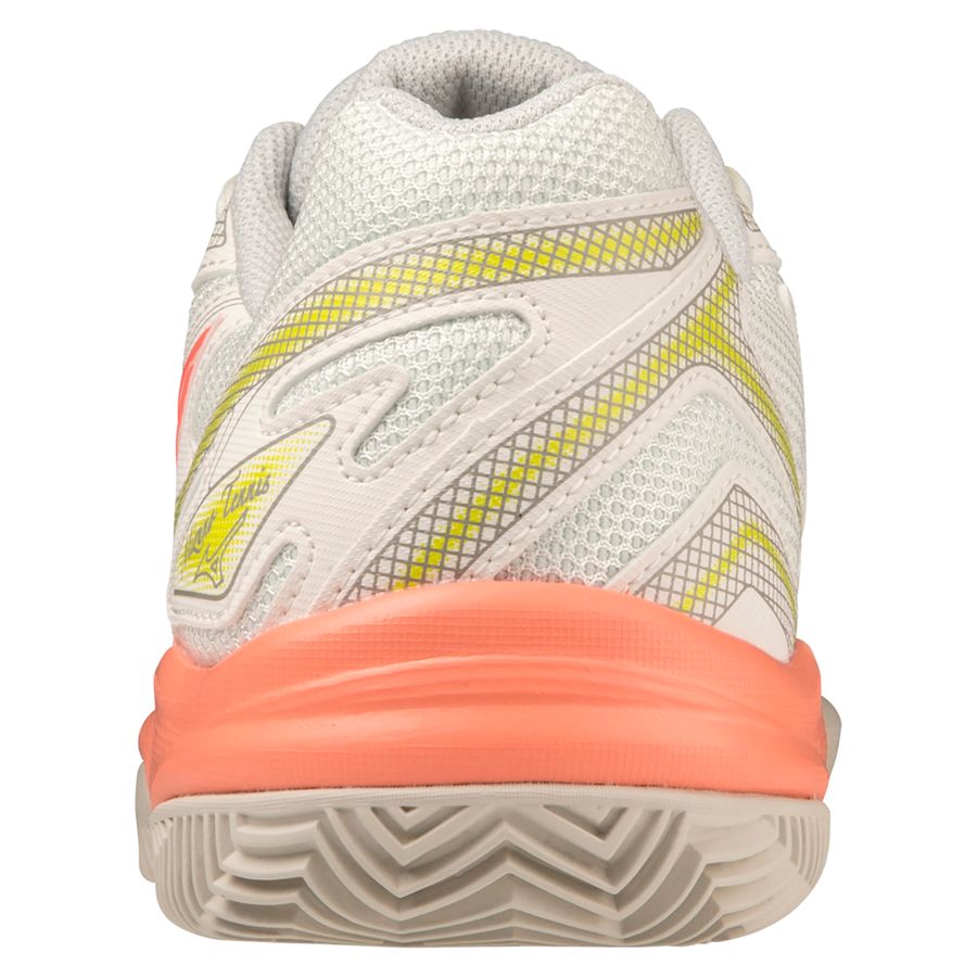 White Women Mizuno Break Shot 4 Cc Tennis Shoes | 4581-UPYDE