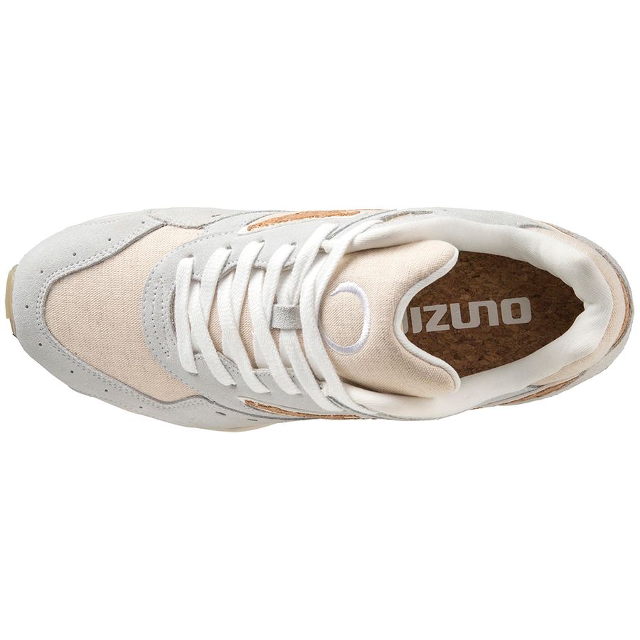 White Women Mizuno Contender Undyed Sneakers | 9426-RQVIG