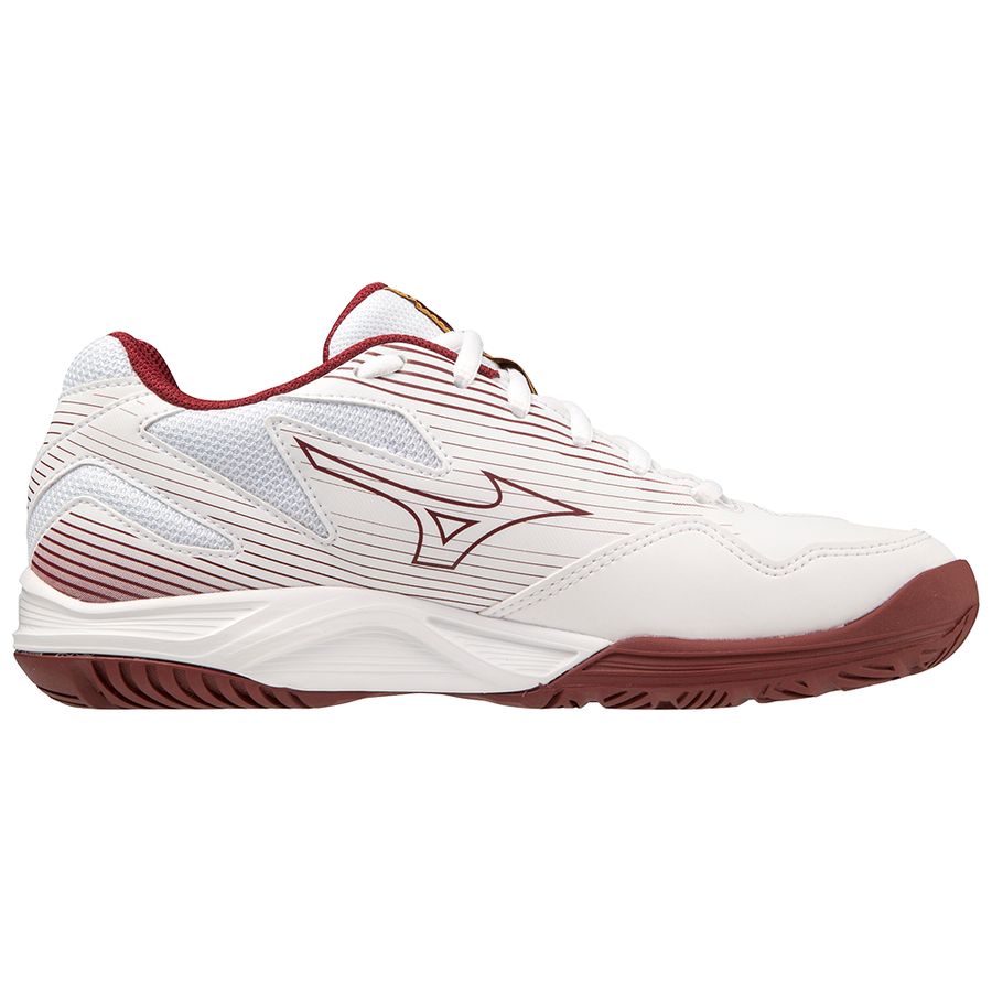 White Women Mizuno Cyclone Speed 4 Volleyball Shoes | 8931-JHXYC