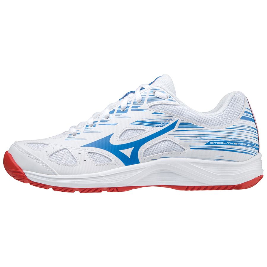 White Women Mizuno Stealth Star Junior Volleyball Shoes | 8031-WENRF