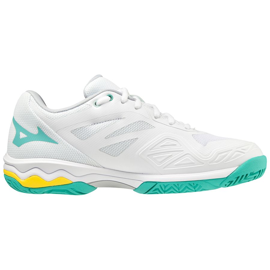 White Women Mizuno Wave Exceed Light Ac Tennis Shoes | 1356-NABTX