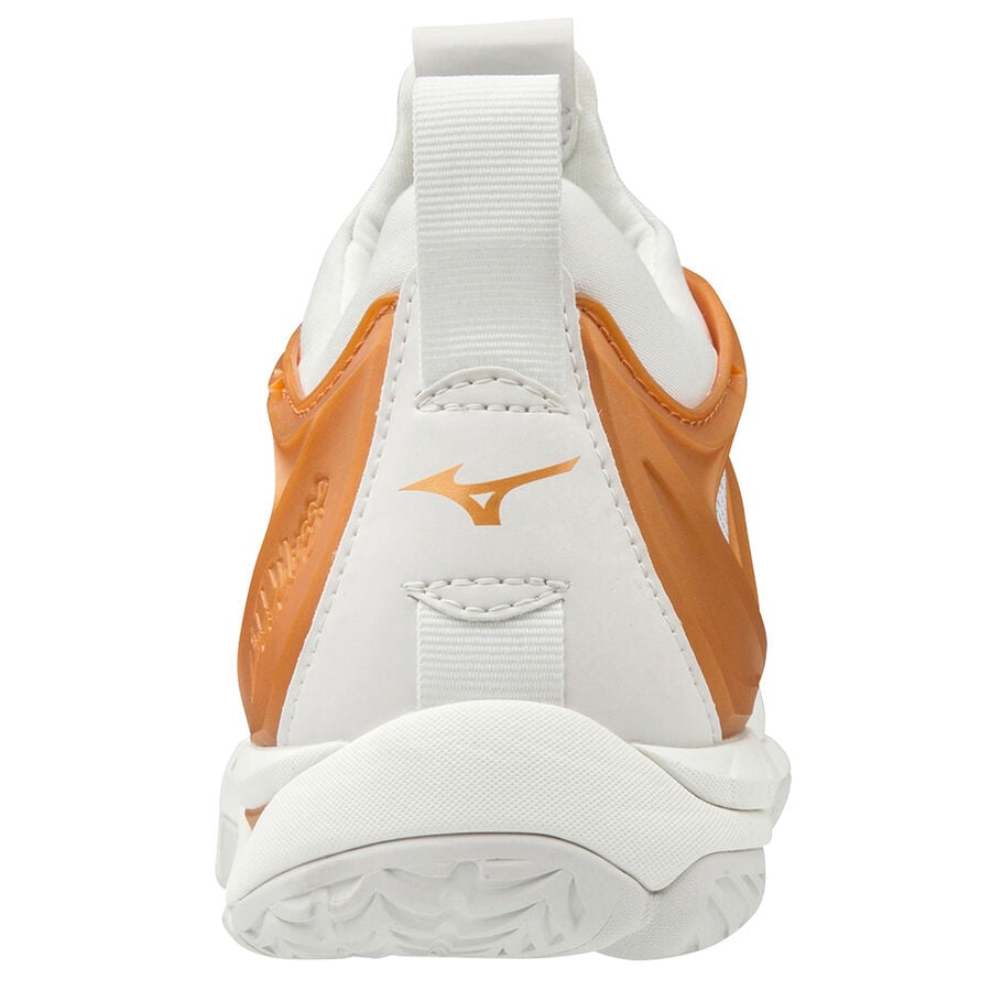 White Women Mizuno Wave Mirage 3 Handball Shoes | 4587-FXMVL