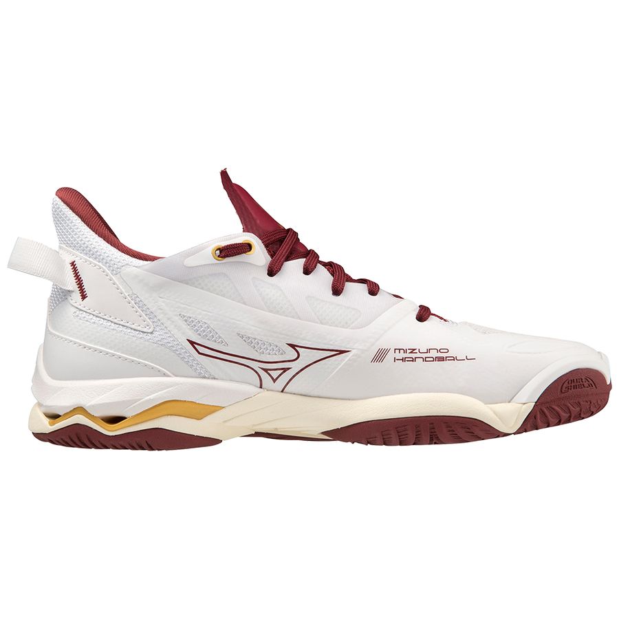 White Women Mizuno Wave Mirage 5 Handball Shoes | 8024-ZLOFN