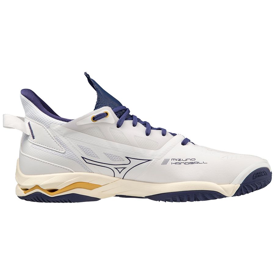 White Women Mizuno Wave Mirage 5 Handball Shoes | 9732-MOVZR