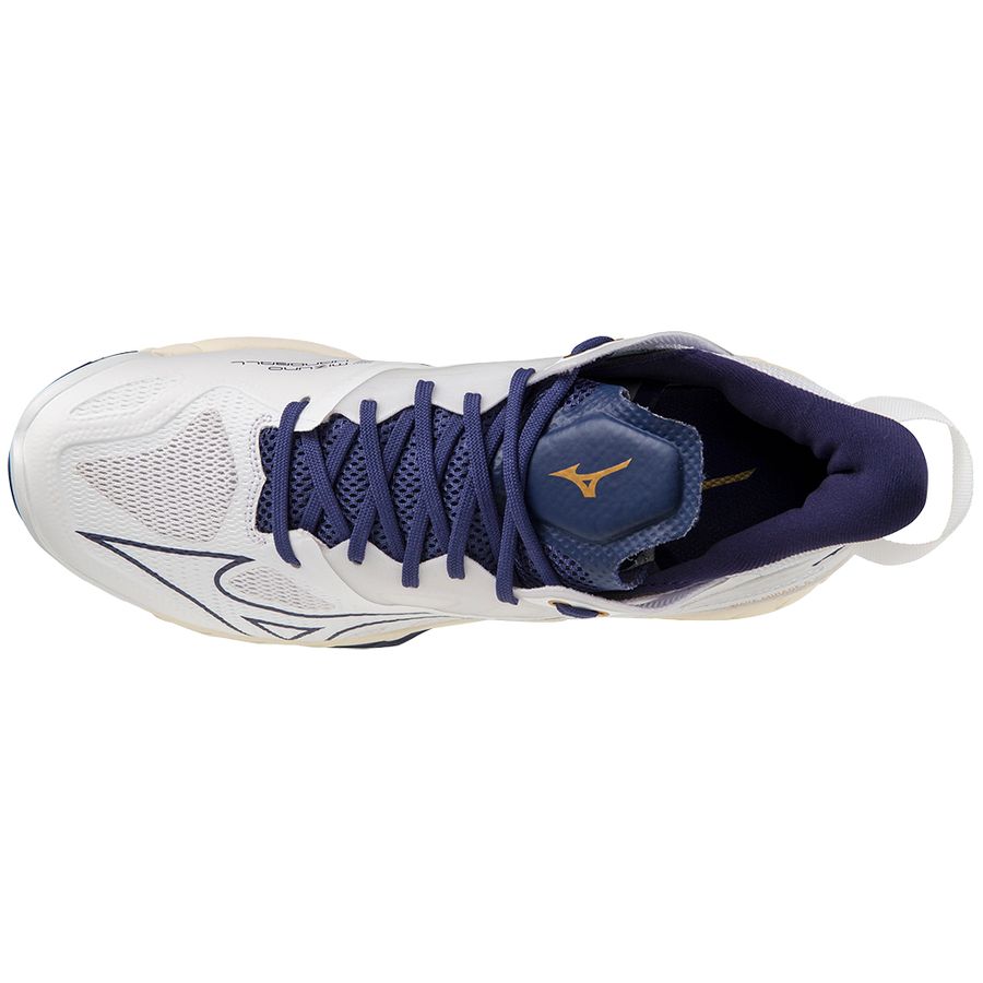 White Women Mizuno Wave Mirage 5 Handball Shoes | 9732-MOVZR