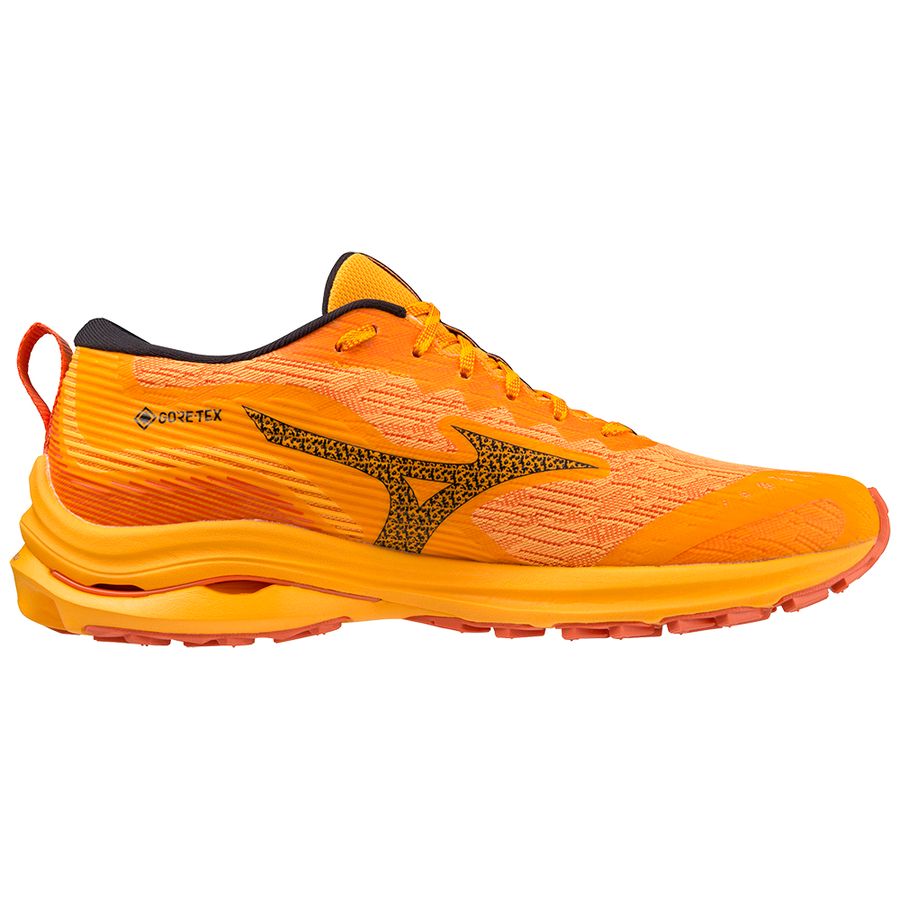 Yellow Men Mizuno Wave Rider Gtx Running Shoes | 8146-VCQIA